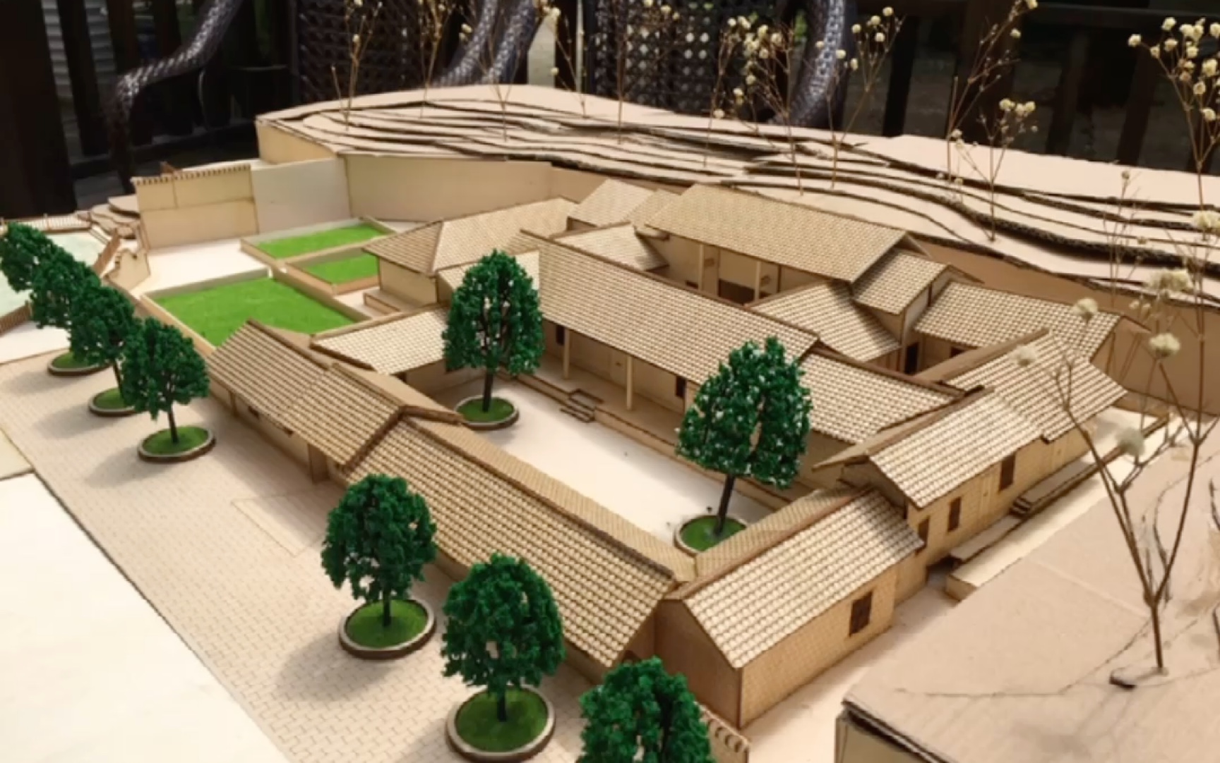 杨开慧故居模型制作