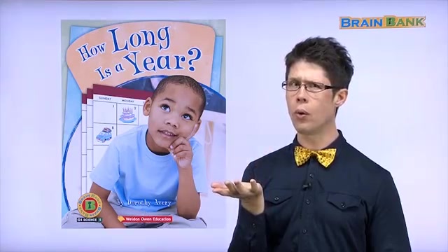 [图]English Study Brain Bank Grade 1 Science 05 How Long Is a Year Part 1 Kids En