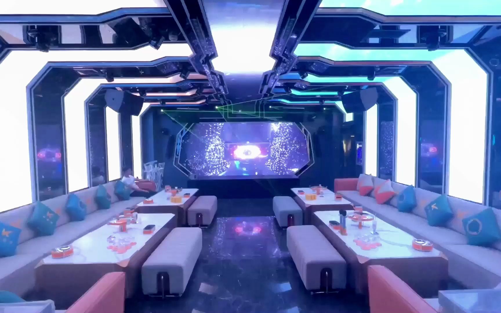 ktv派对房灯光 包厢加装幻彩灯带氛围 声光联动派对ktv灯光氛围