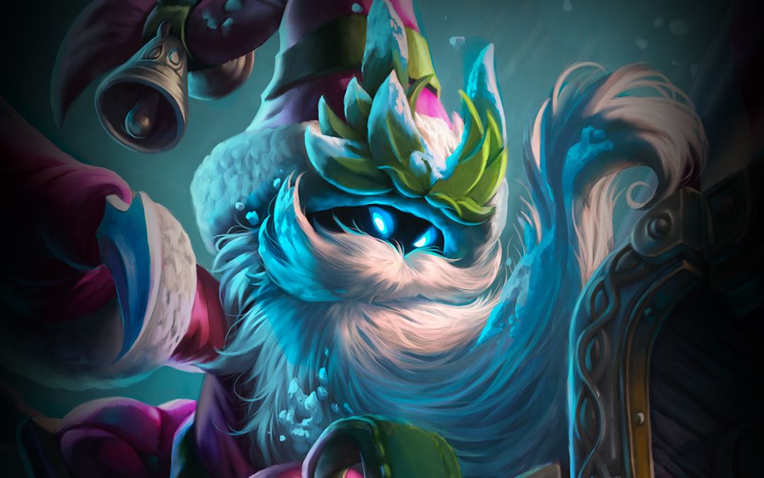 英雄联盟手游:冰雪节福利大放送!小法皮肤免费得?
