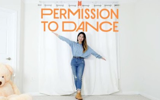 [图]【Lisa Rhee】BTS - Permission To Dance 翻跳+教程