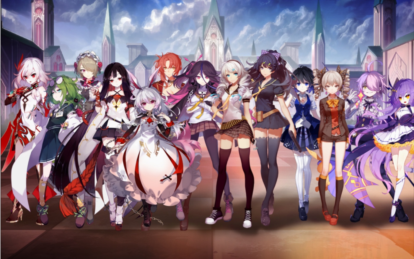 崩坏学园2符华up全员到齐