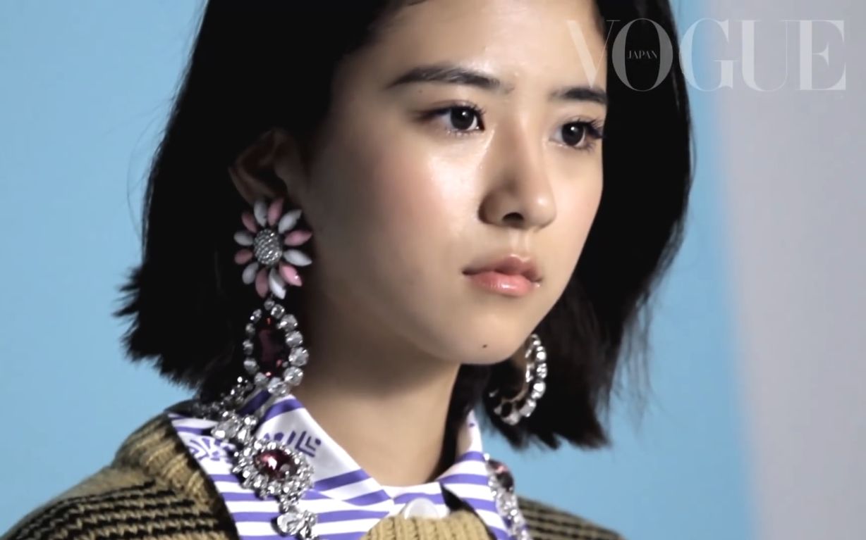 【黑岛结菜】小黑菜变身为成熟模特惹-_vogue japan_哔哩哔哩_bilibil