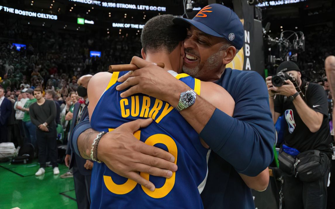 【父亲节特辑】库里父子极致复刻~父爱如山海,致敬天下每一位父亲~-爱