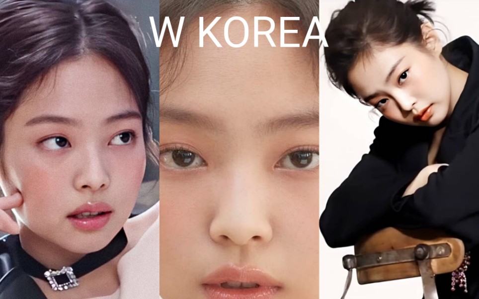 BLACKPINK【JENNIE】&第二版《W KOREA》杂志拍摄,太飒太帅了气质独绝!!!哔哩哔哩bilibili