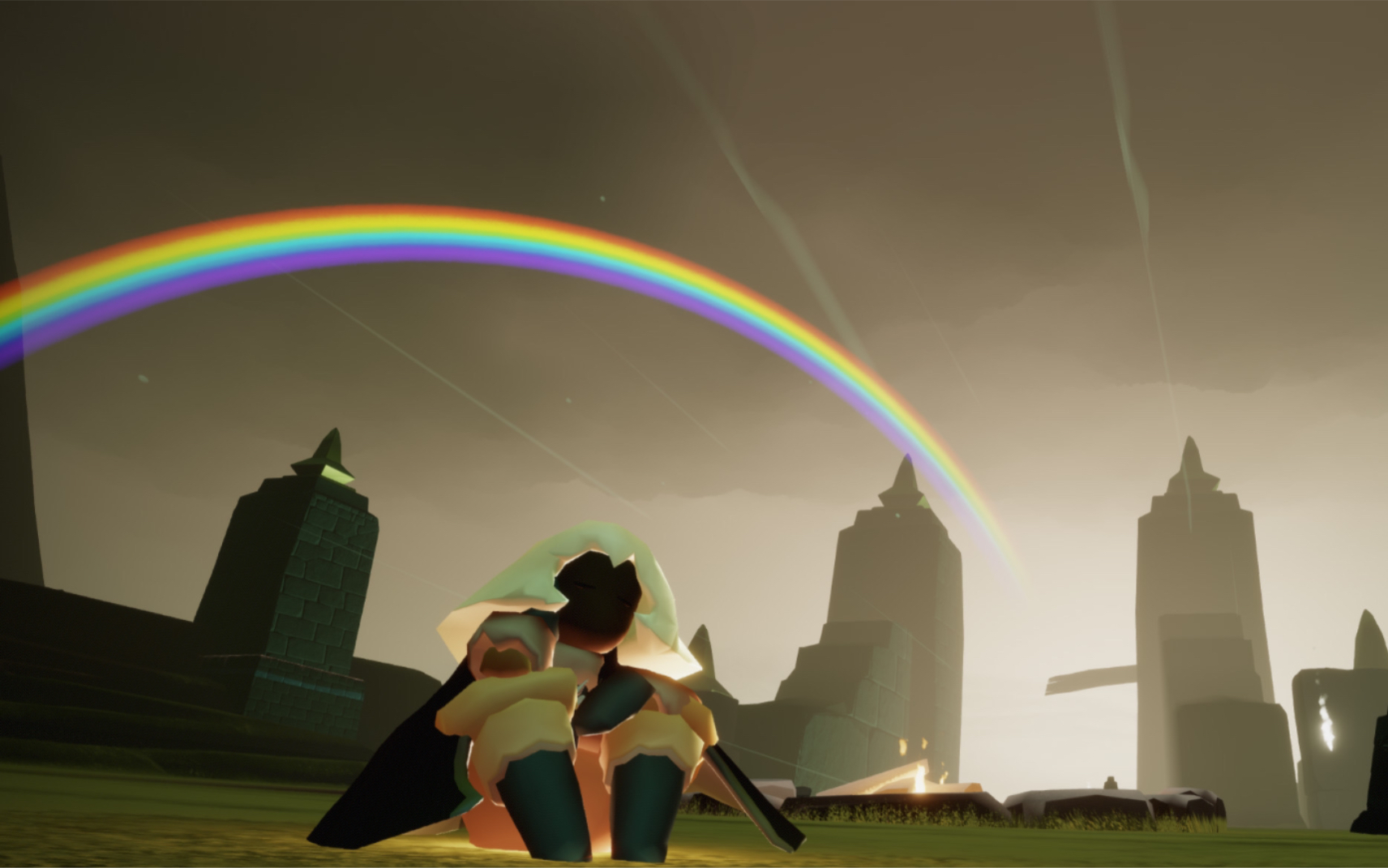 霞谷人勇闯墓土(大雾_哔哩哔哩bilibili_sky光遇