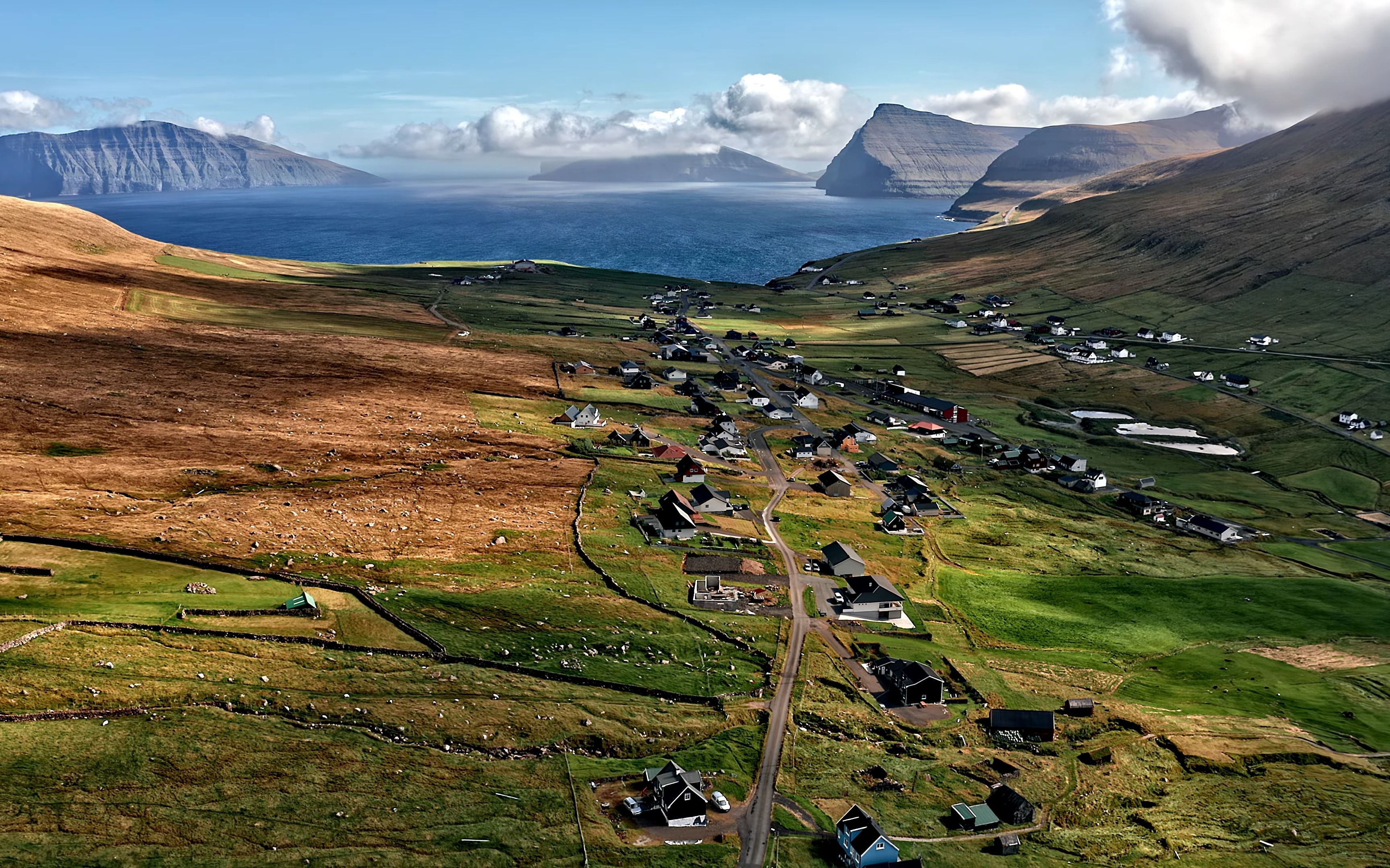 云游世界 4k高清拍摄世界上最美丽的岛 法罗群岛 美到震撼