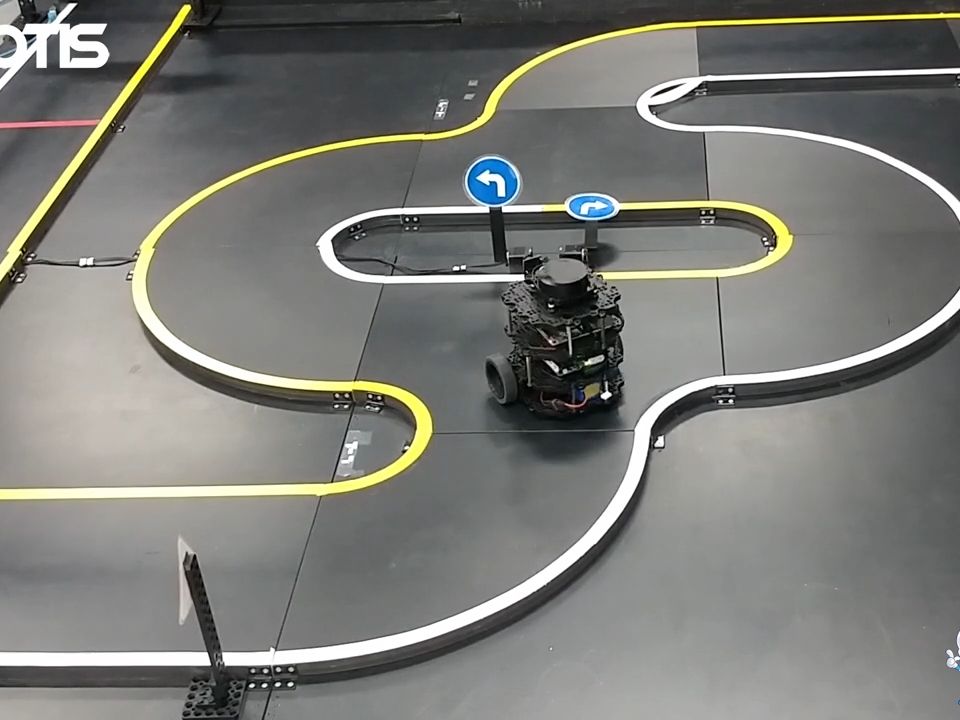 智能佳[turtlebot3 autorace 2020]任务2:十字路口-视频
