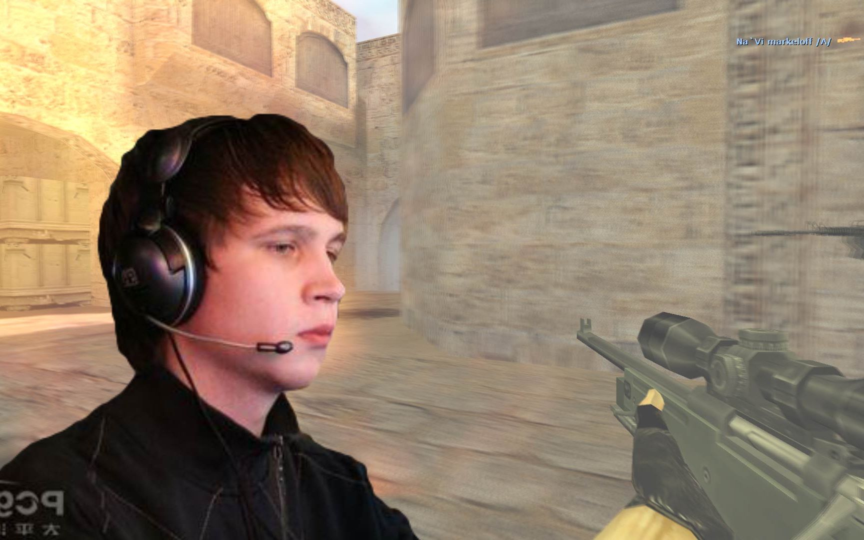 cs1.6第一狙神markeloff的1.6生涯集锦