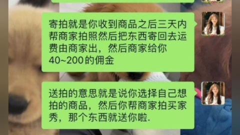 寄拍正规的都是要收钱 不会强迫你尊重你个人意见 不要再说骗人了因为我自己也是做这个的,我是学生,所以不用担心!哔哩哔哩bilibili