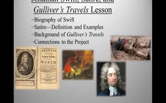 [图]英文文学： Jonathan Swift, Satire, and Gulliver's Travels