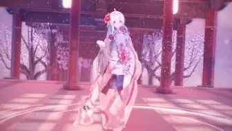 Download Video: 【MMD】桃花美人❀裙袂飞扬「桃花旗袍」