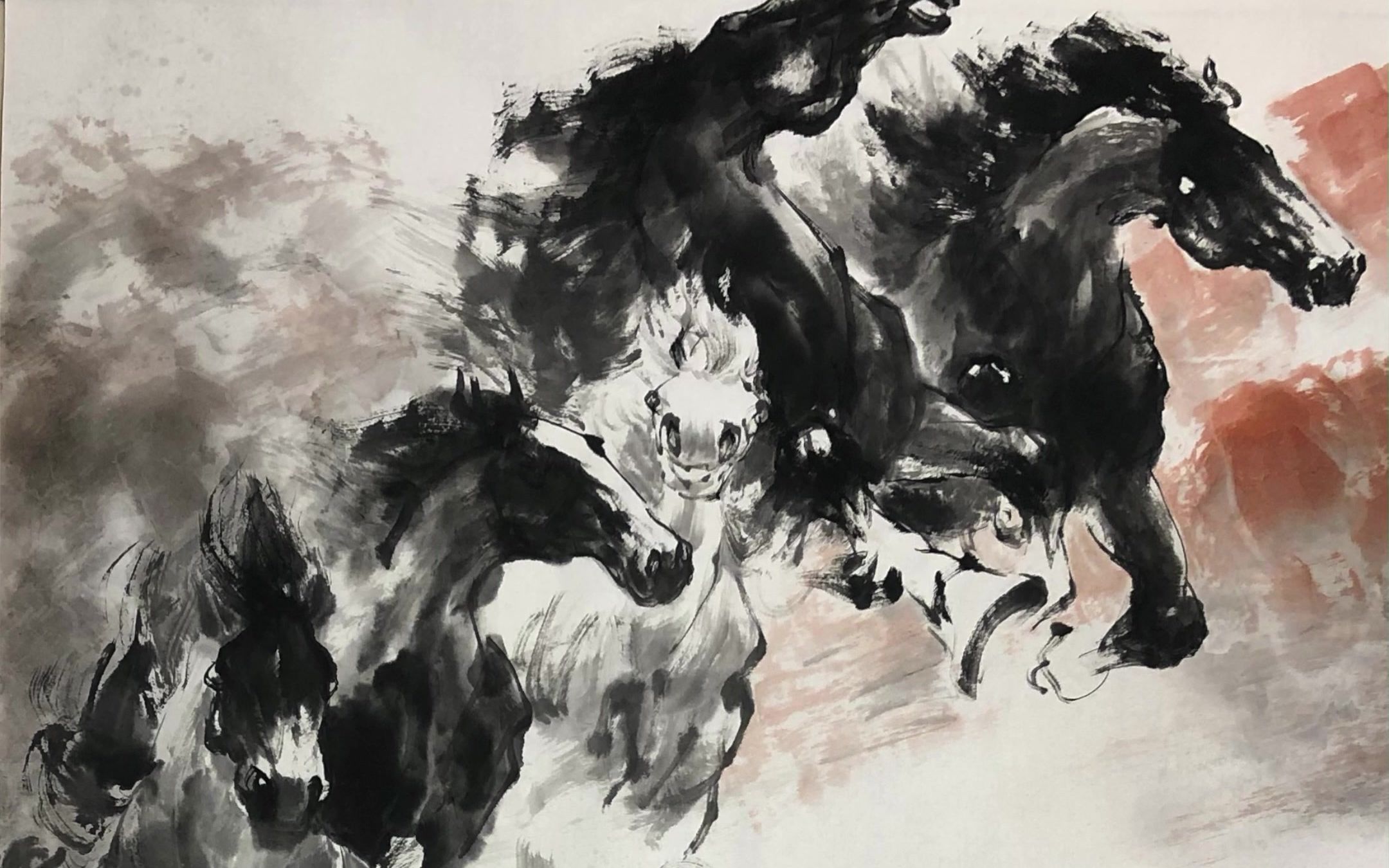 传时|唐煌画马,千里良驹,龙马精神!_哔哩哔哩_bilibili