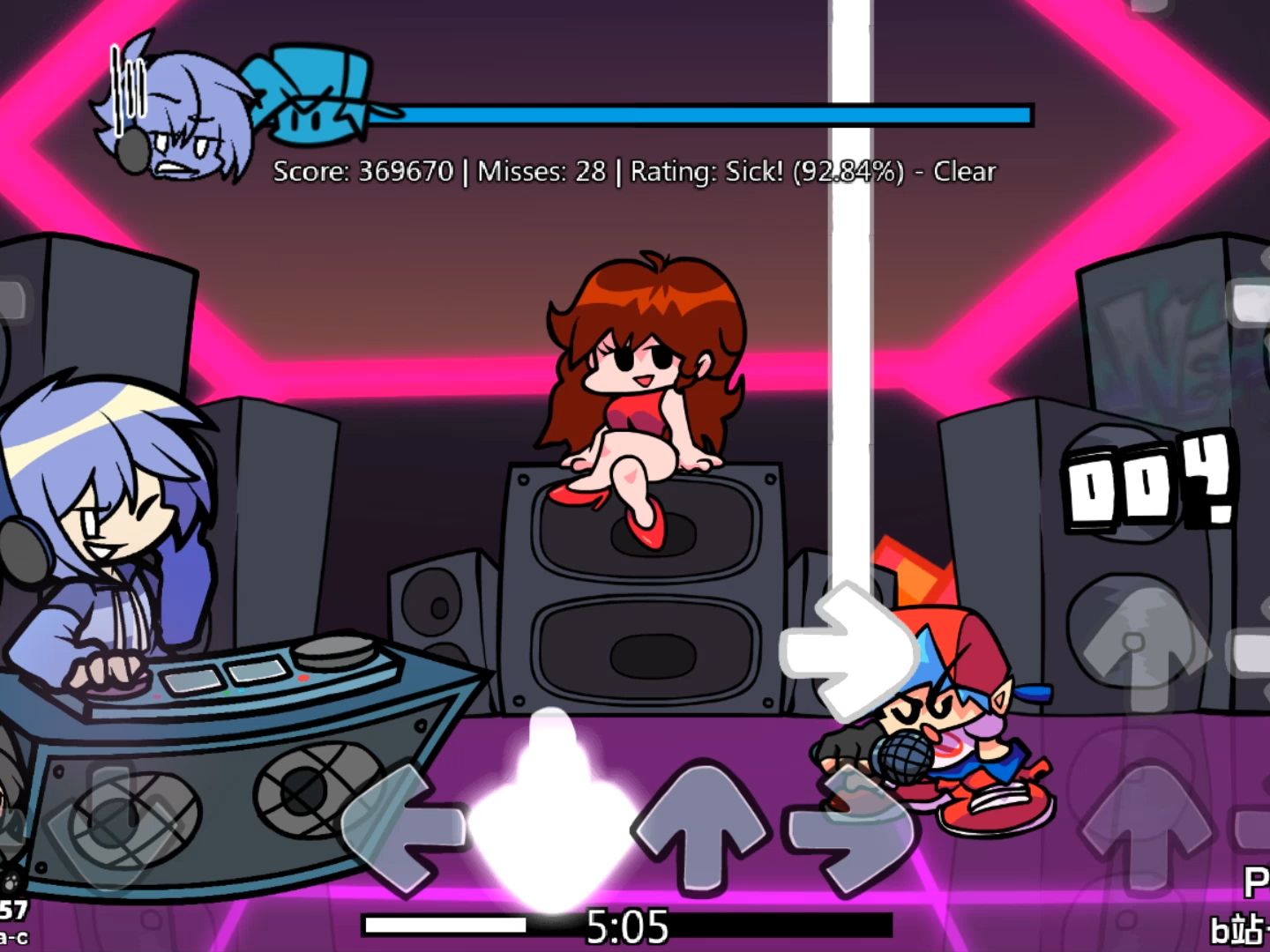 [fnf] 可乐的发光贴图 tremendous mania-c