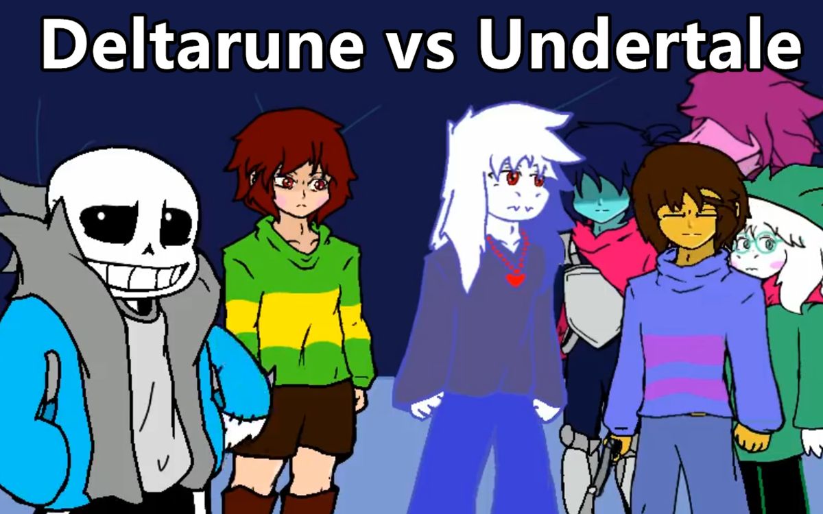 [图]【Deltarune vs Undertale/中文字幕】棋逢对手/The Antagonist