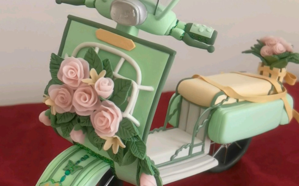 【超轻粘土】这是谁家的小摩托