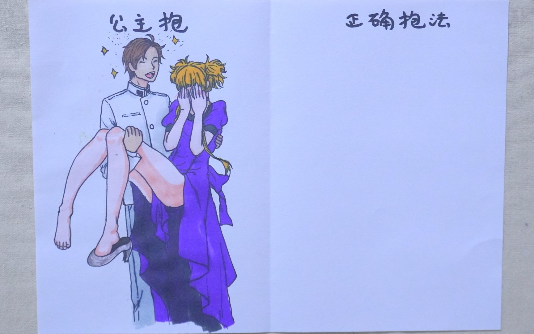 用1幅漫画趣味展示,公主抱的最正确方式,太颠覆想象又搞笑