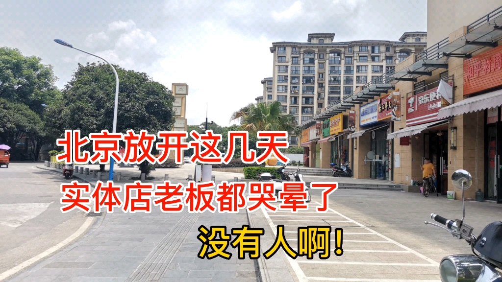 北京放开这几天,一家一家都阳了,实体店老板都哭晕了,没人啊!哔哩哔哩bilibili