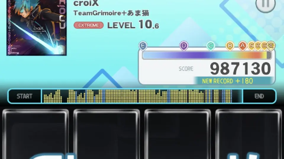 Jubeat Far east nightbird EXT 986k player SHIRYURU