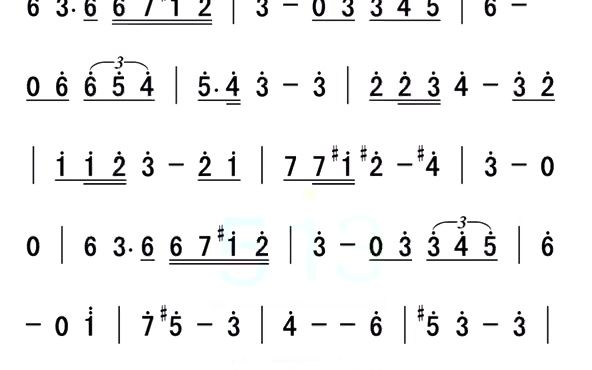 塞尔达传说 主题曲 简谱