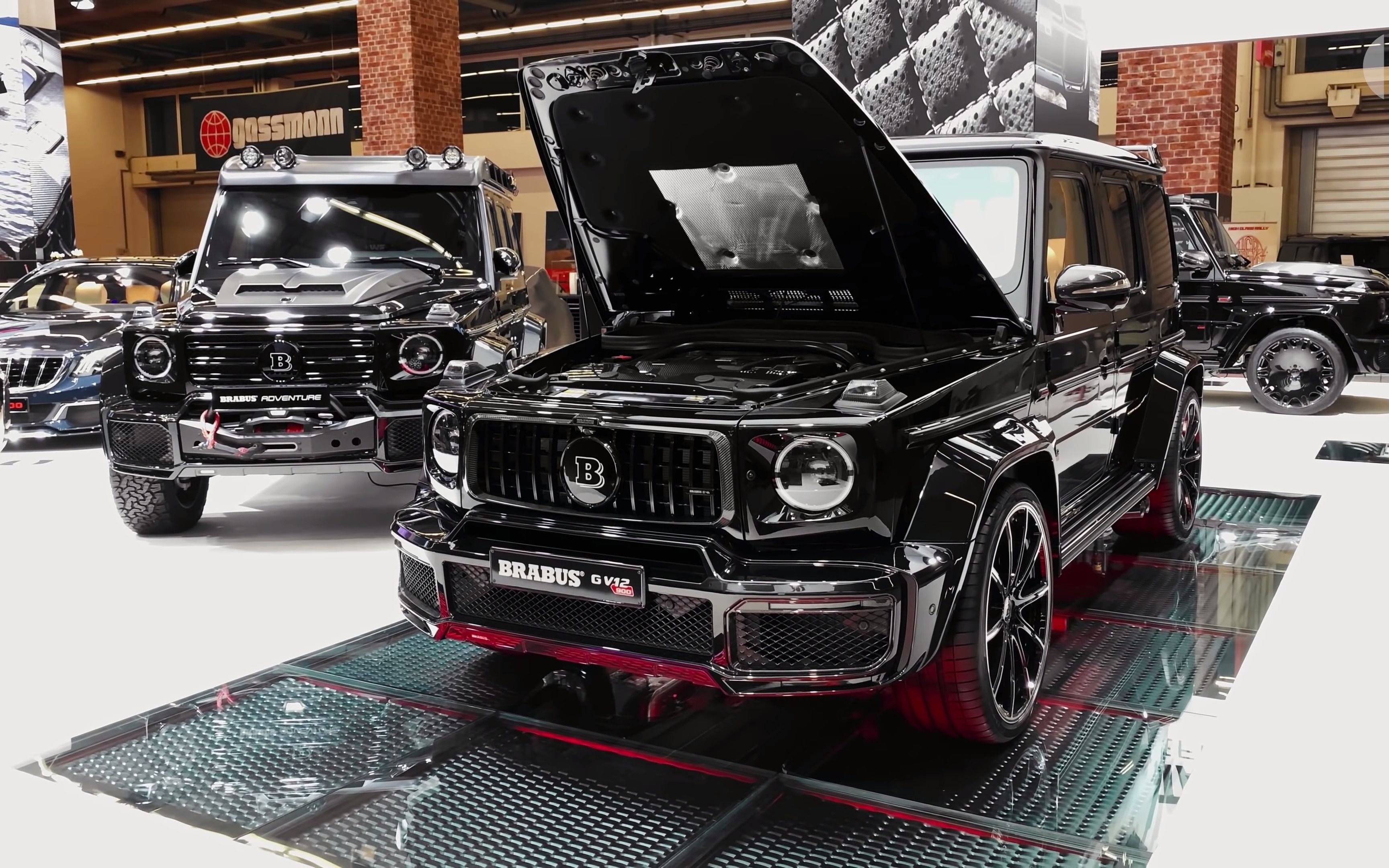 2020巴博斯的brabusgv12900奔驰amgg63exclusivegwagon