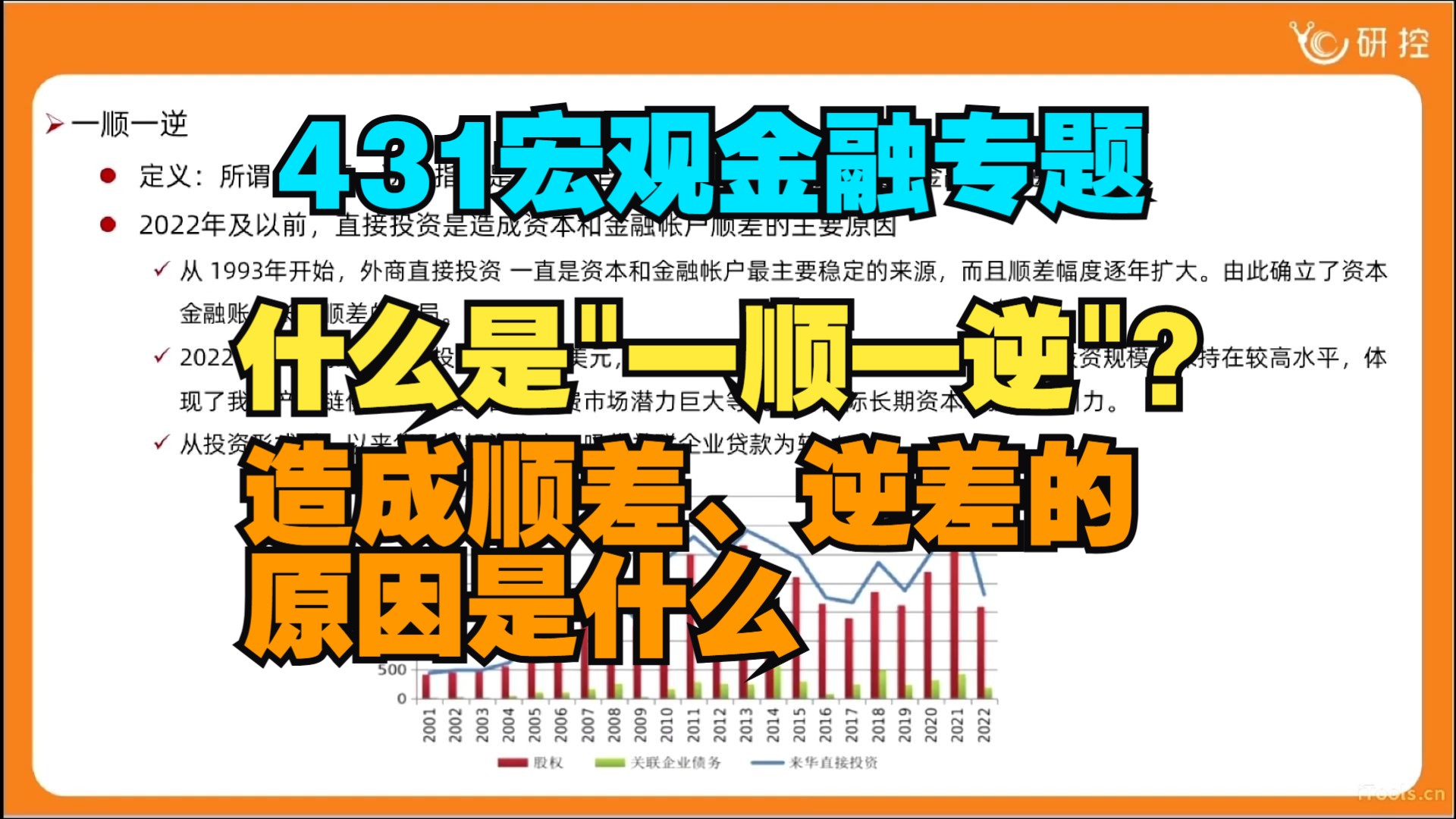 【金融431宏观金融】专题354.什么是“一顺一逆”?造成资本和金融账户顺差和逆差的原因是什么?/431考试时会如何出题?一般会出什么题?哔哩哔哩...