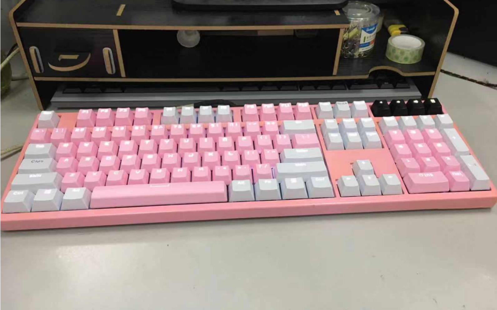 【打字音】魔力鸭2018s樱桃黑轴