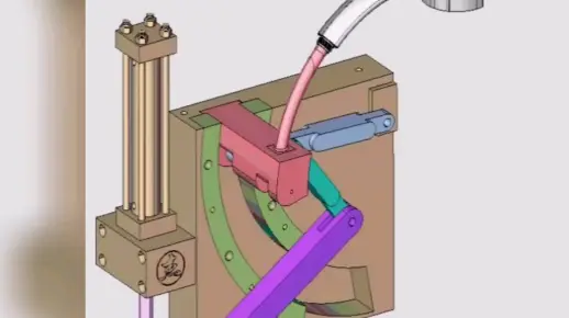 五种经典模具结构动画。你认识几种？
