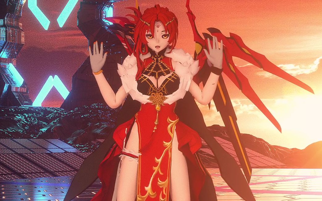 舰长,请记住我现在的模样(笑)【崩坏3-大剑旗袍姬子】say my name