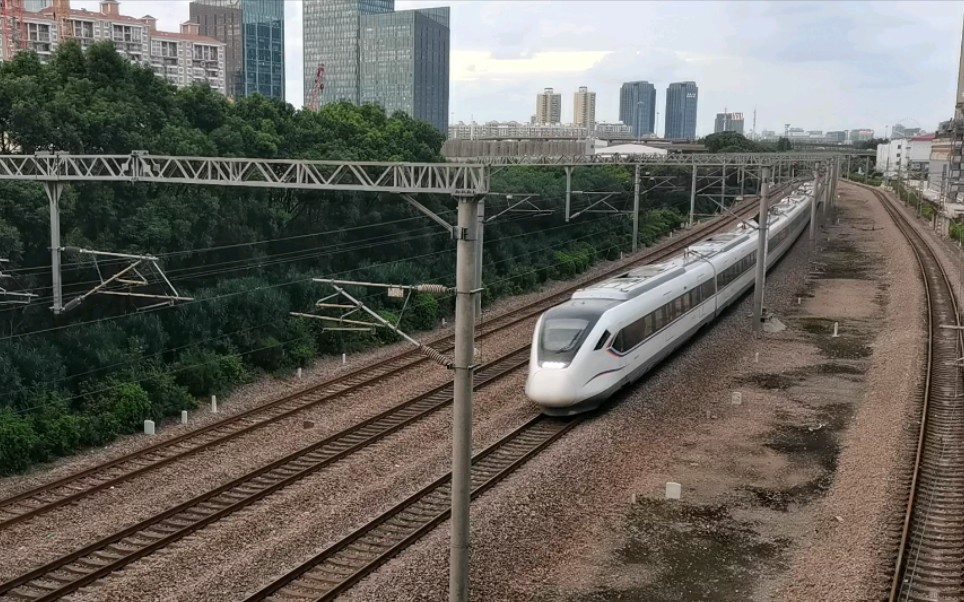 【中國鐵路】crh6f 0477擔當c3625通過莘莊站