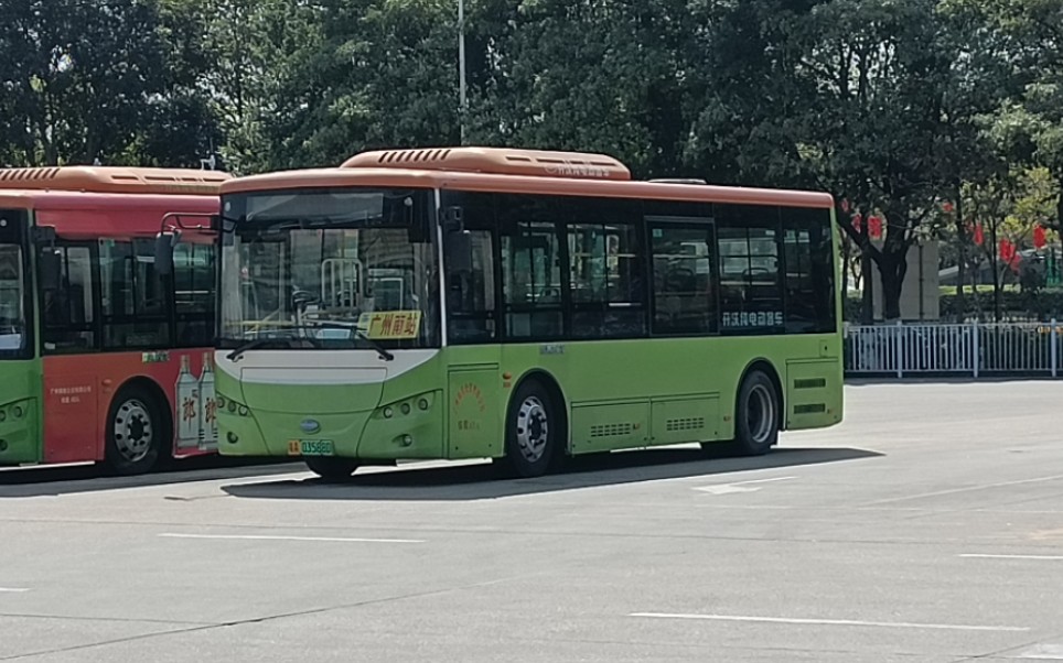 【广州公交】锦信公交番129路(番禺中心医院一广州南站总站)全程原声