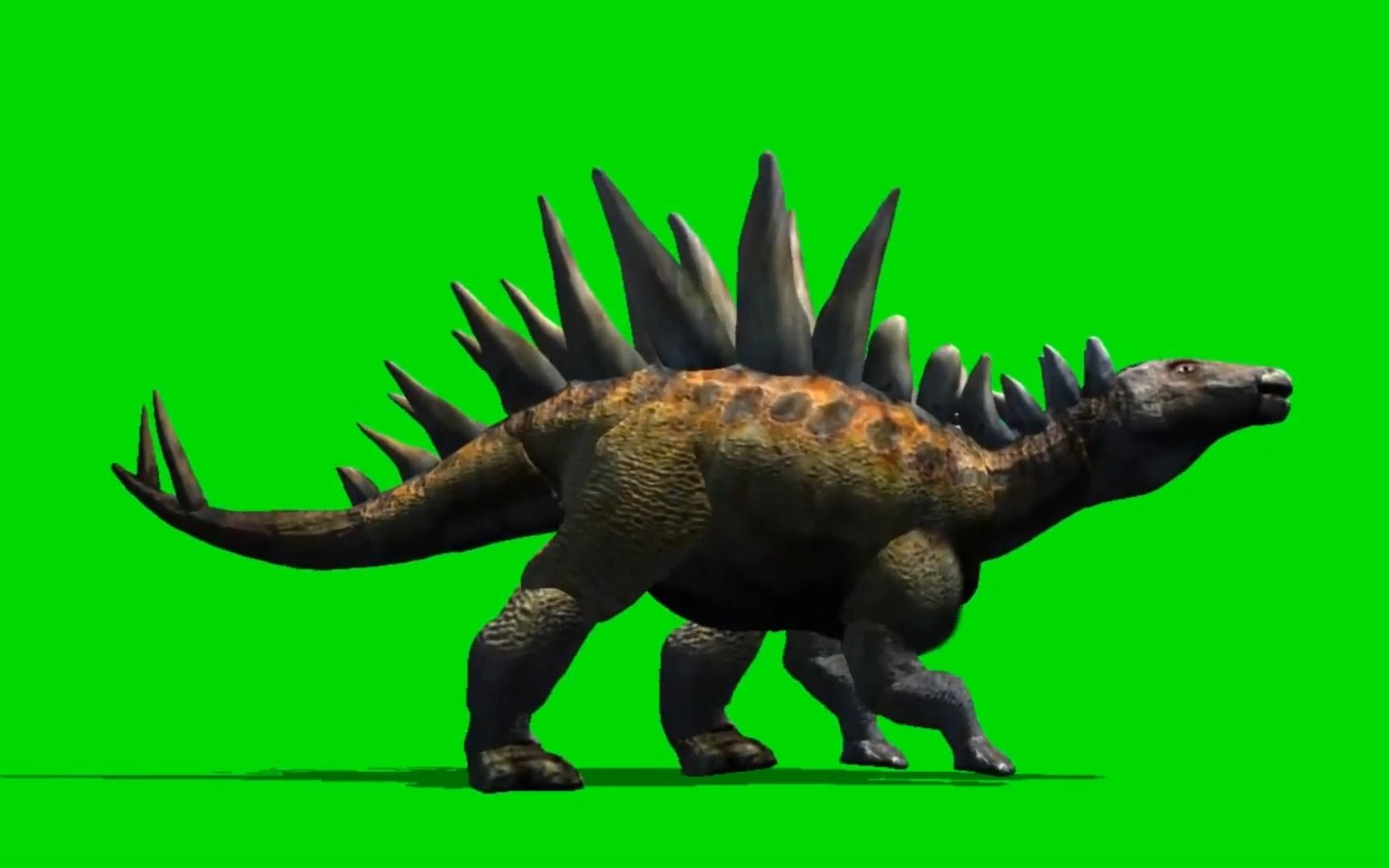 l08恐龙霸王龙暴龙三角龙翼龙绿幕抠像蓝幕特效素材-全十古云22822