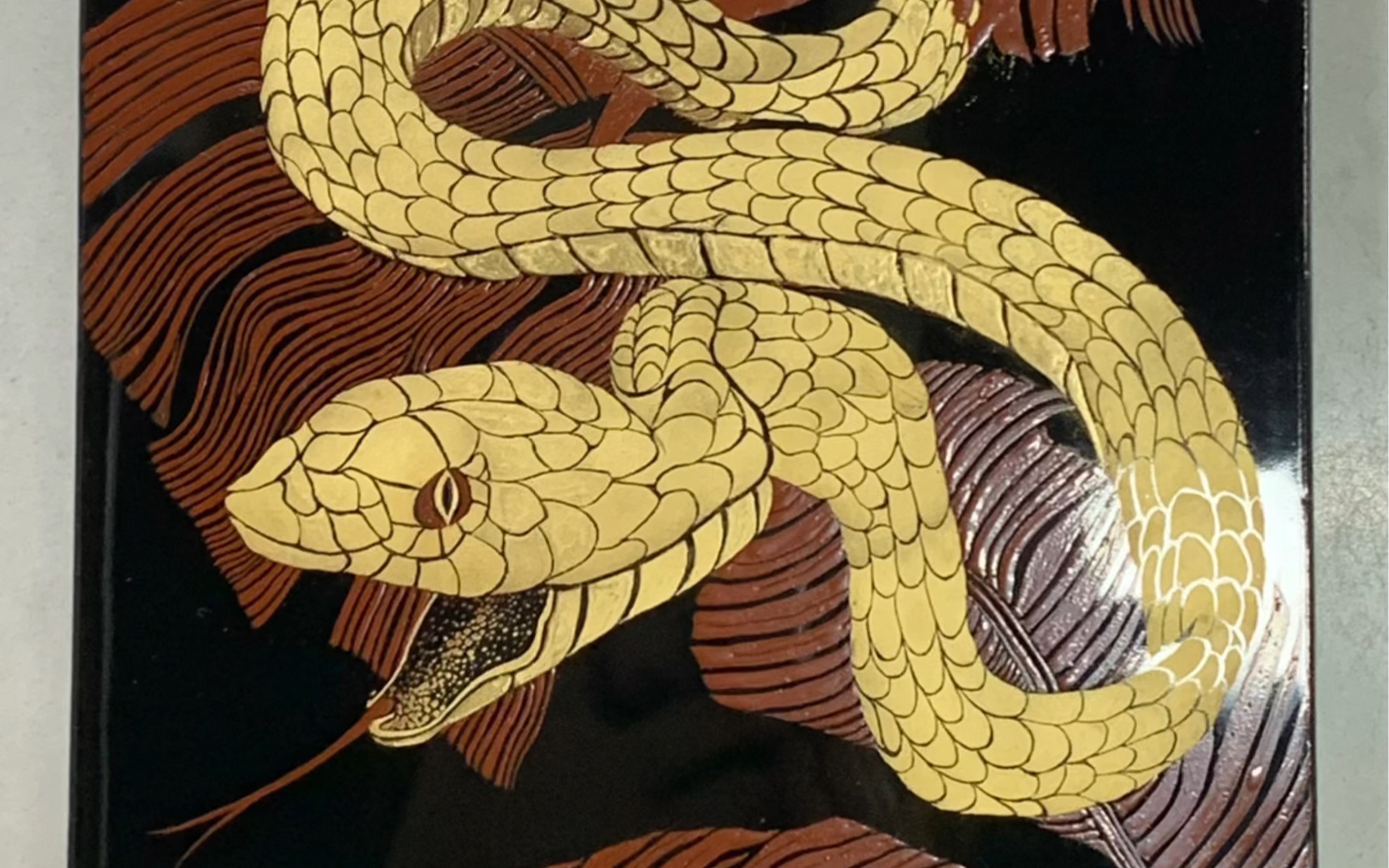 大漆|平莳绘小稿练习