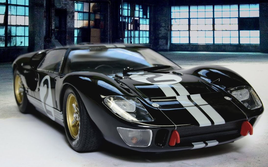 富士美 1:24 福特gt40 mkii勒芒1966涂装_哔哩哔哩 (゜-゜)つロ 干杯