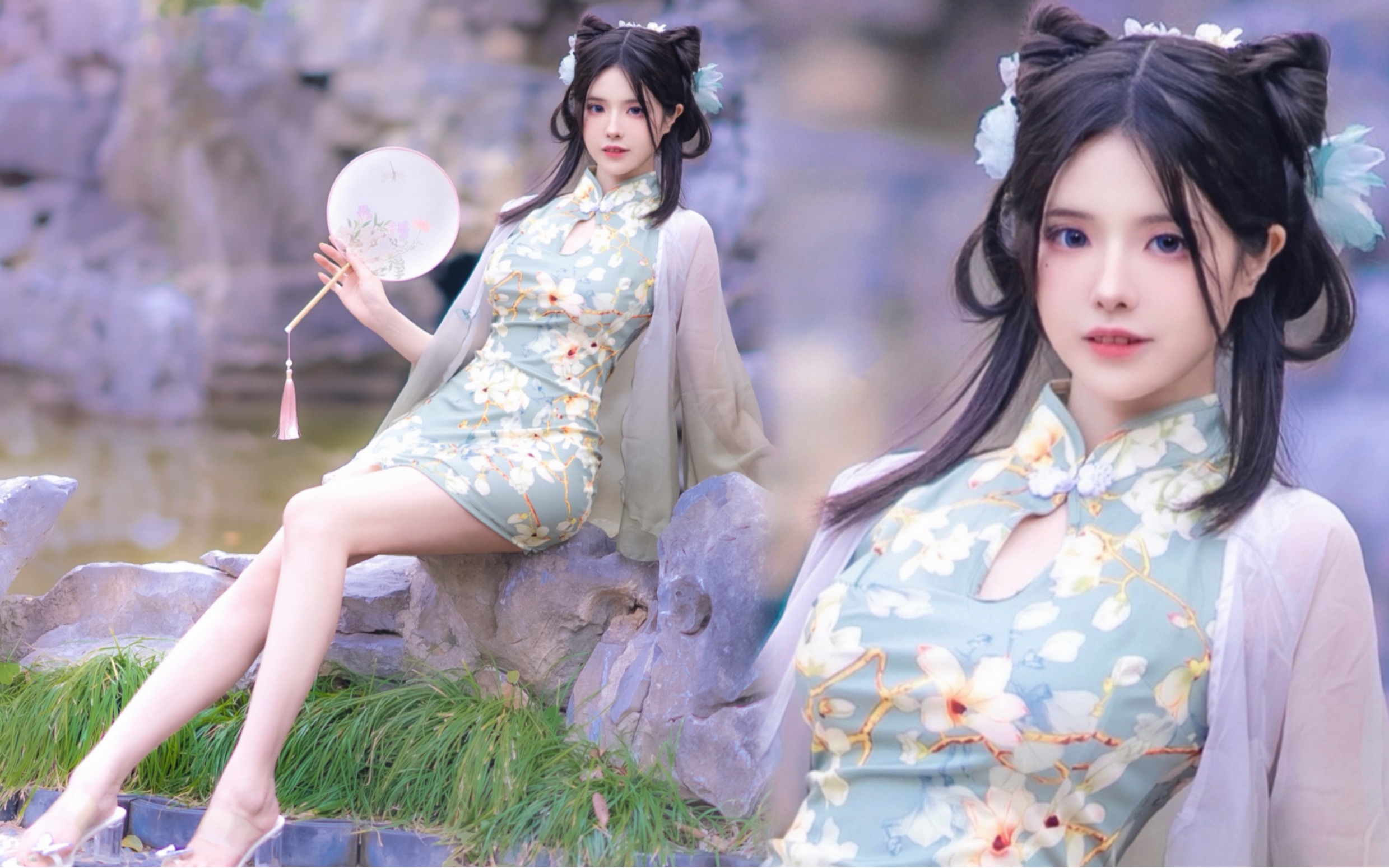 【自唱跳】寄你93旗袍真的太美了～是梦中的国风少女!【麻玉玉】