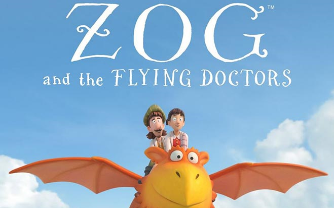 [图]朱莉娅唐纳森作品《Zog and the Flying Doctors佐格与飞行医生》，依然是治愈温暖的画风