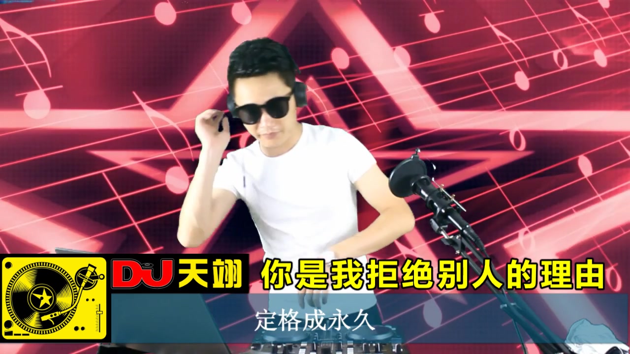 [图]一首《你是我拒绝别人的理由》DJ版，好听单曲循环！