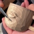 【Kevin的木头】木雕一个带嘴巴子的木杯