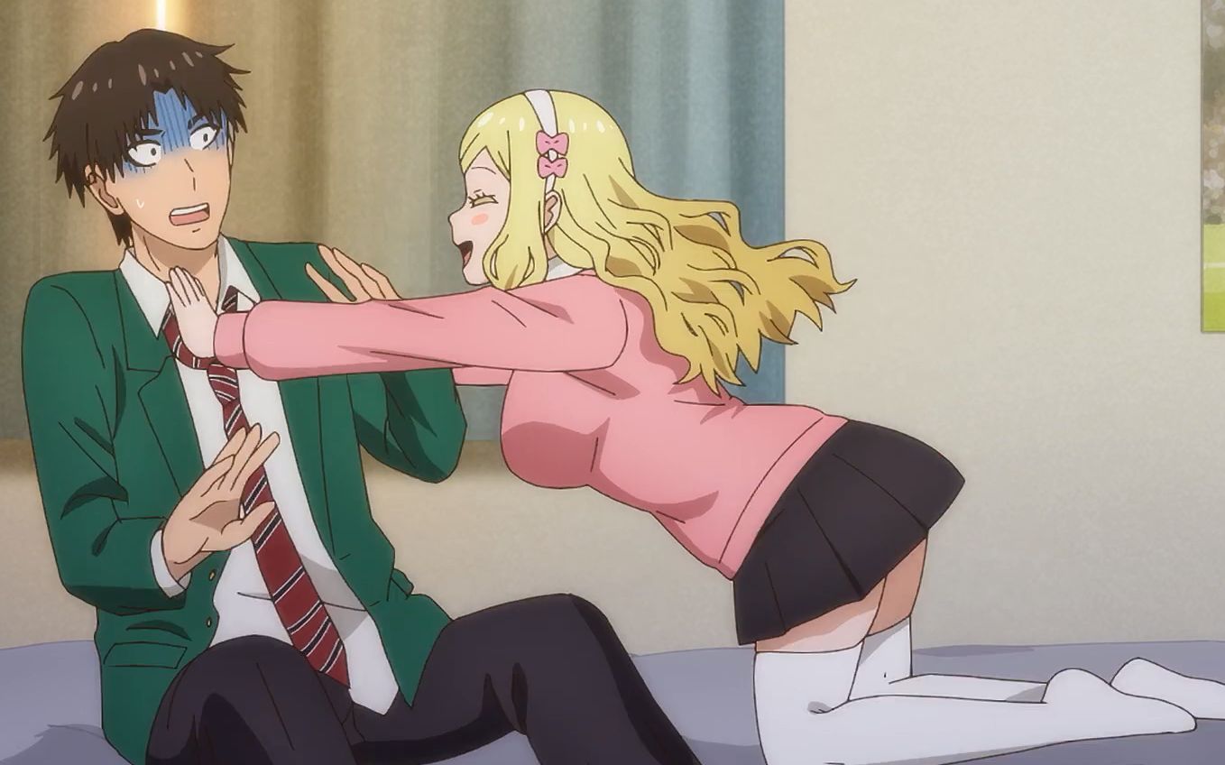 "男主被推倒,黄毛开始偷家了.