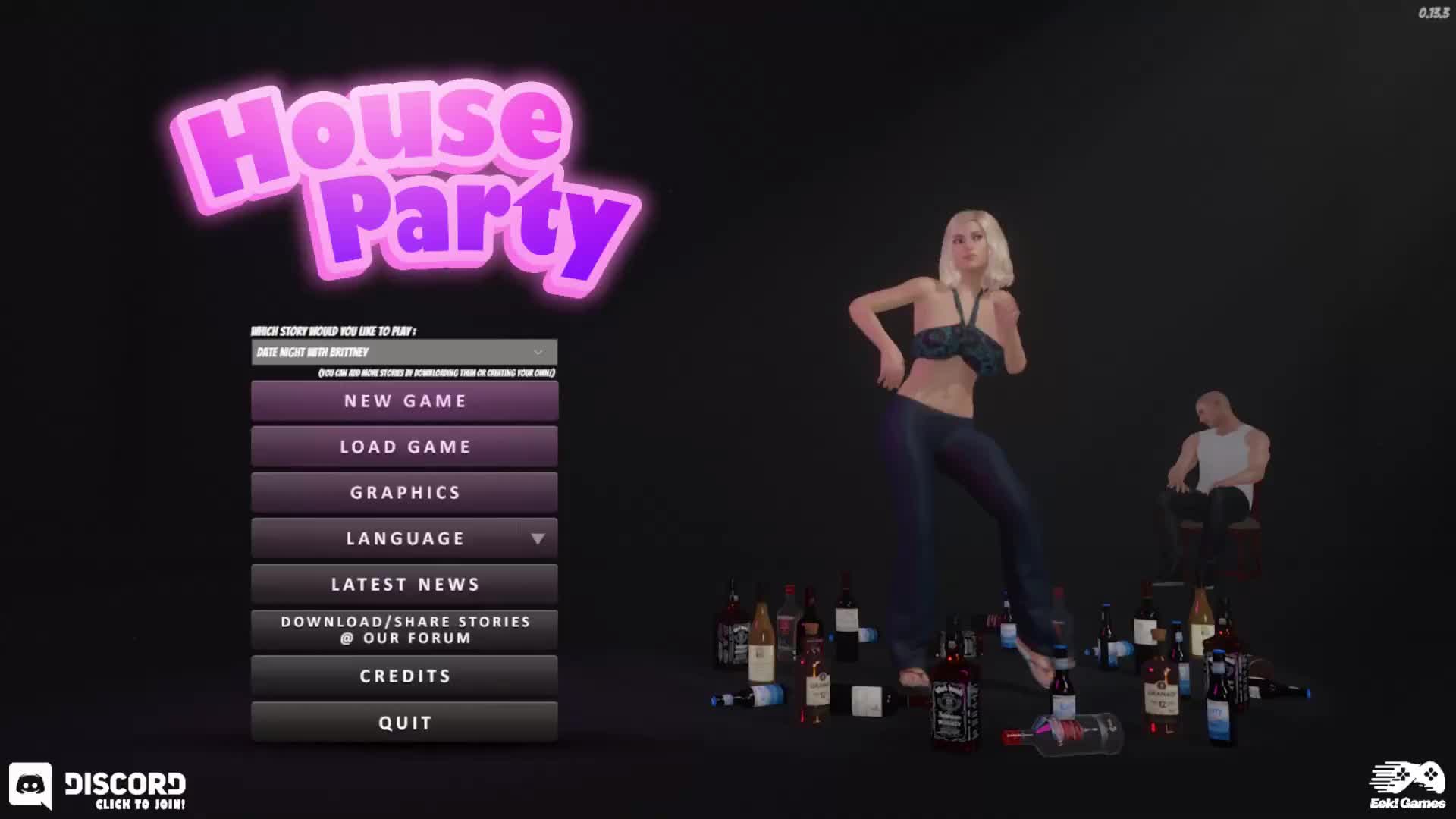 [图]【老Z游戏】《HOUSE PARTY》0.13.3版本Brittney番外攻略