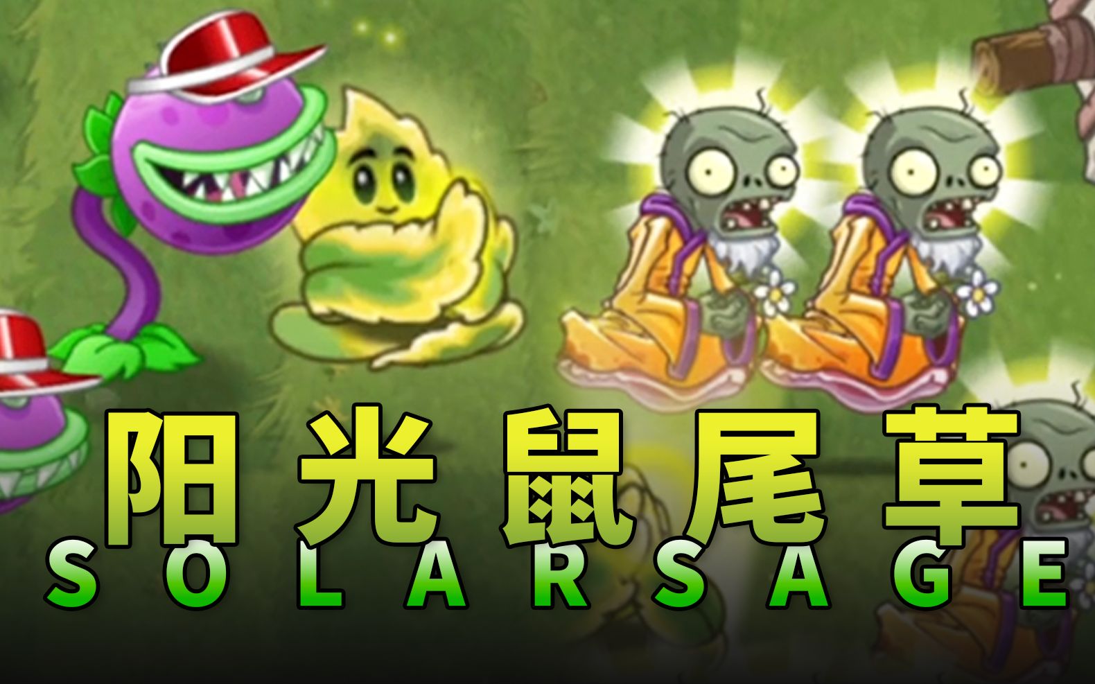 【芦苇】史诗任务之阳光鼠尾草solarsage-植物大战僵尸2国际版9.0.