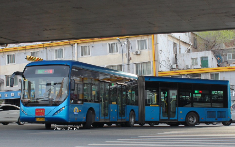 pov23济南公交brt4号线高墙王山东技师学院上行前方展望brt系列4