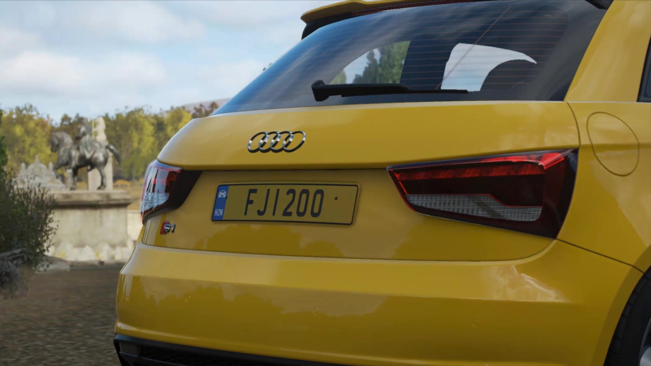 地平线4:精致强悍,奥迪s1灵异郊外越野赛