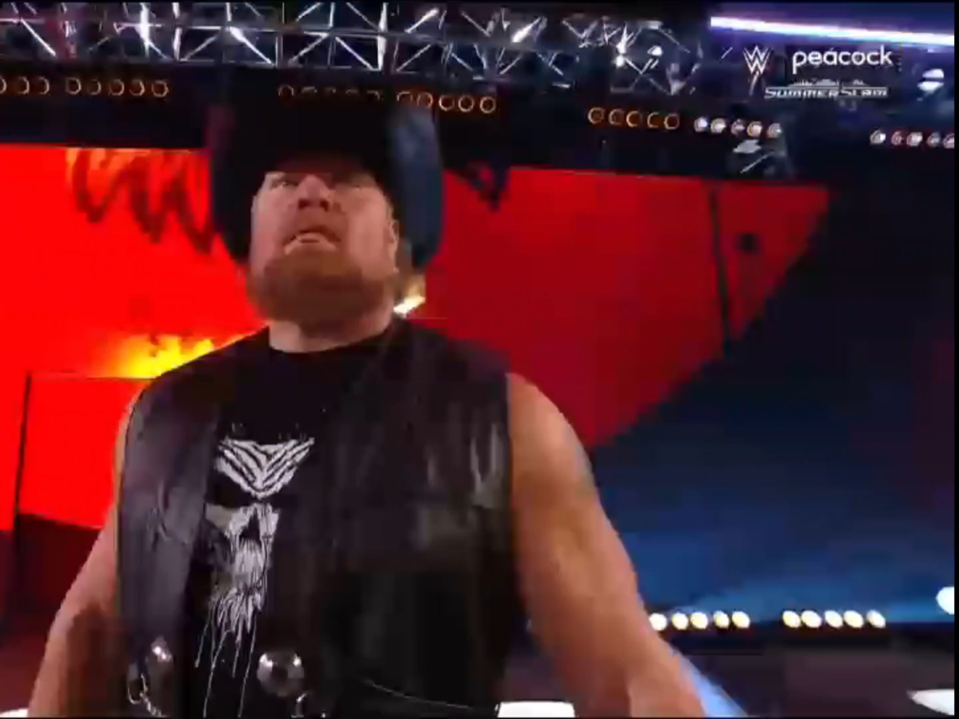 wwe夏日狂潮〕猛兽回归震撼全场,大布宣战约翰塞纳重现重摔之城