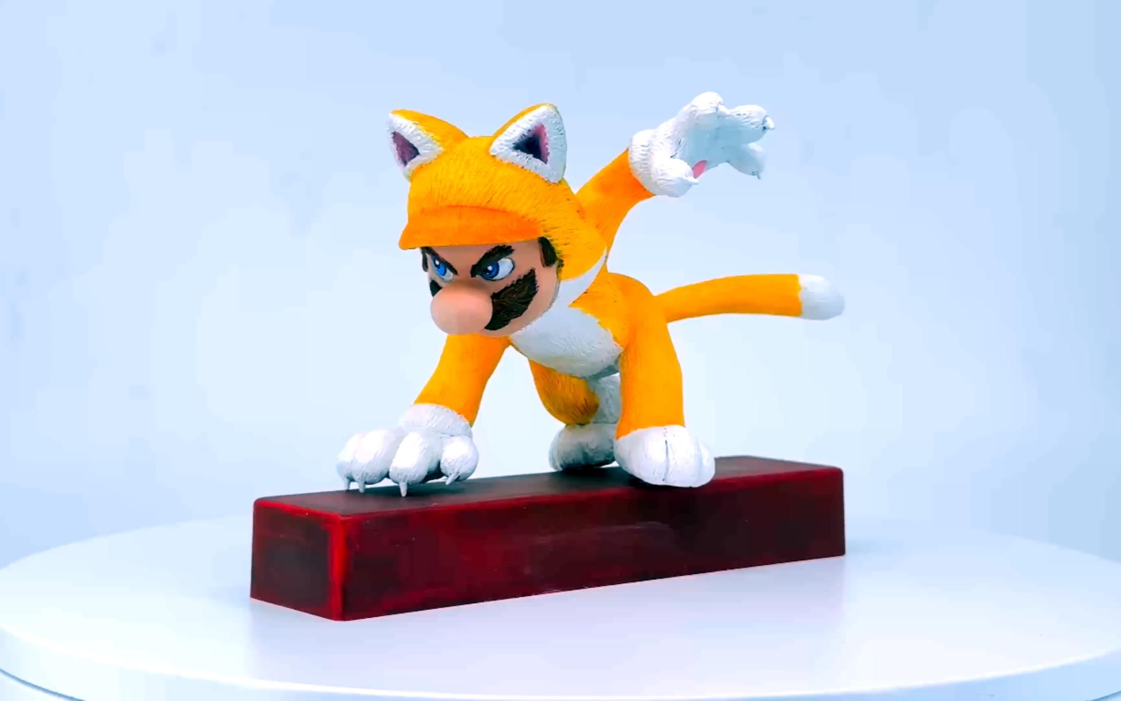 彩色粘土:从天而降的马里奥