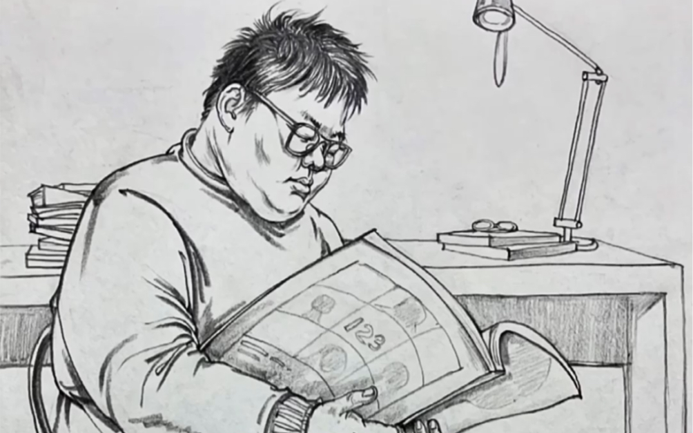 【速写作品】胖哥哥