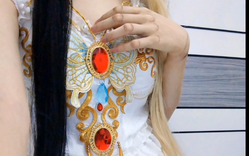 白光莹新素白cos