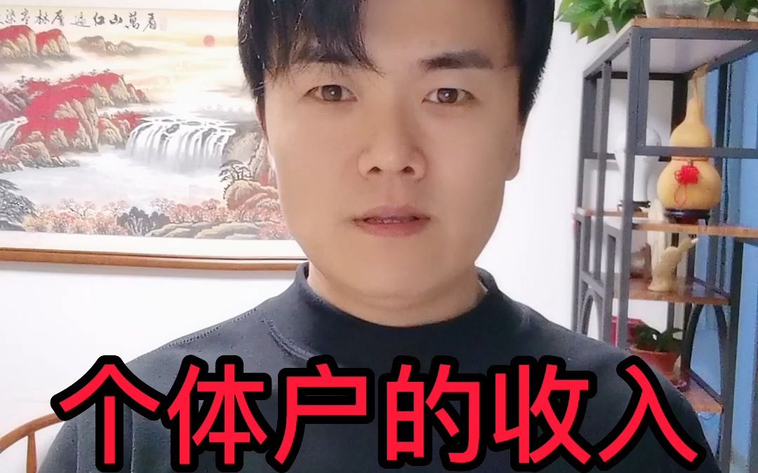 个体户的收入怎么提现呢?哔哩哔哩bilibili