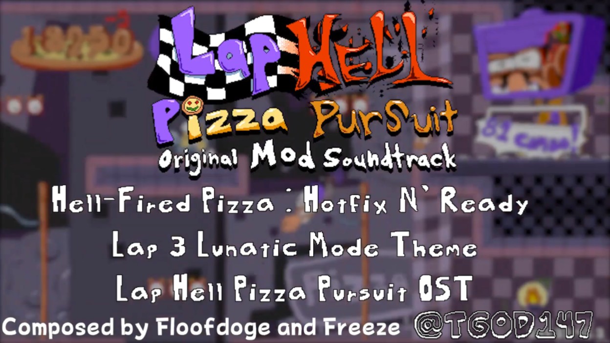 pizza tower lap hell pizza pursuit - lap 3 lunaticmode(loopable