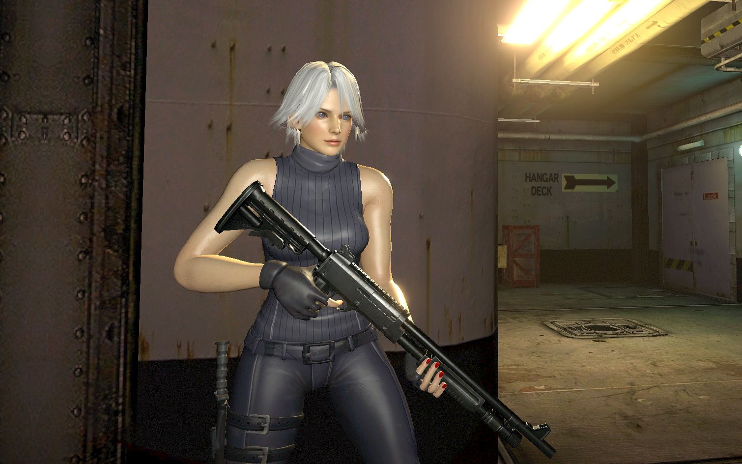 生化危机6 doa6 克里斯蒂 无袖紧身衣 mod 展示